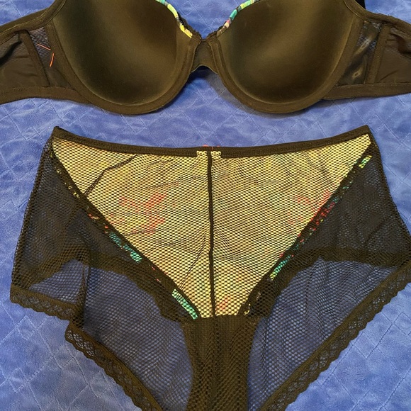Deesse lingerie bra and panty set 38D 1X - Picture 2 of 6